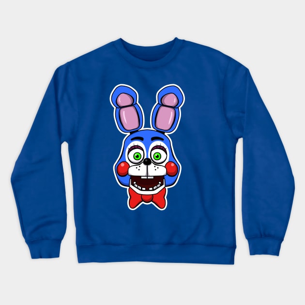 Five Nights at Freddy's - Toy Bonnie Crewneck Sweatshirt by Kaiserin